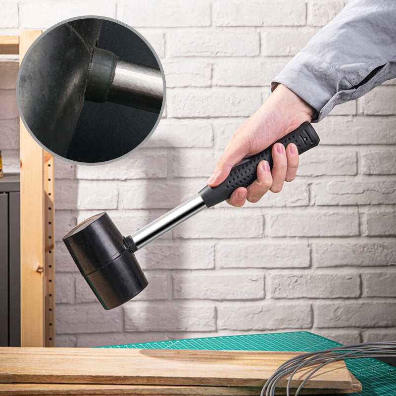 Multi-functional Tile Installation Rubber Hammer