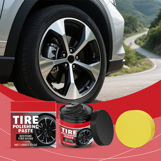 Reifenpflege-Paste – Poliert, schützt & renoviert Autoreifen, verhindert Risse 🚗✨