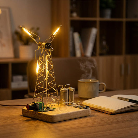 DIY Retro-Windmühlen-Nachtlicht-Set
