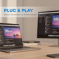 📡 Universeller Wireless-Display-Adapter – USB-C auf HDMI, Audio & Video synchron, kompatibel mit Smartphone, Laptop & TV 📱💻