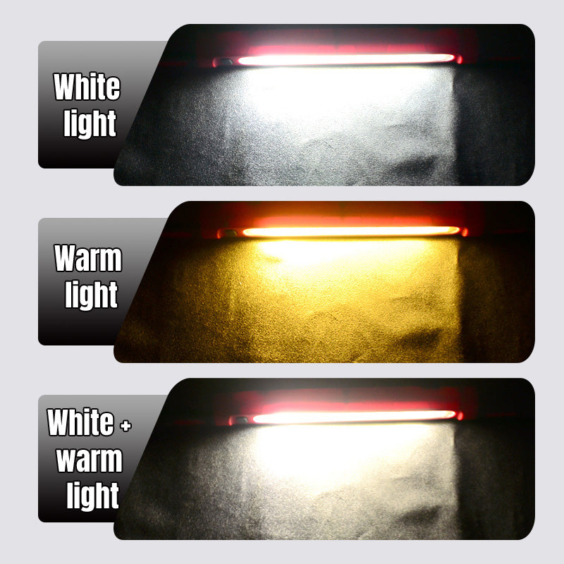💡 LED-Arbeitsleuchte 3000LM mit Magnetfuß & Aufhängehaken 🔋 5200mAh Akku für Werkstatt, Garage und Auto