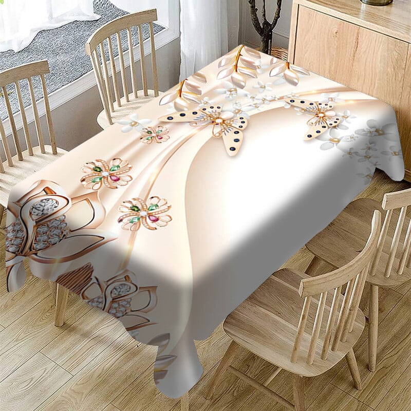 Tischdecke im Mexikanischen Stil – Mandala-Retrodruck, Verschiedene Designs 🏡✨