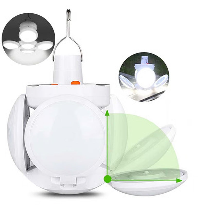 📢📢Kaufe 2 und erhalte 1 gratis⏰Solar-LED-Lampe – aufladbar, tragbar für Outdoor, Camping & Notfallbeleuchtung 🌞💡