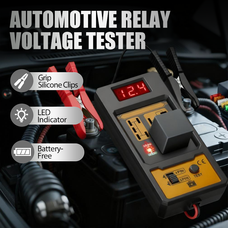 🥳2026 HEISSER VERKAUF🥳💞50.000+ VERKAUFT!🛡️🔦 Ihr Wächter für elektrische Sicherheit. LED-Anzeigetester für sichere, genaue Überprüfungen. 🚗