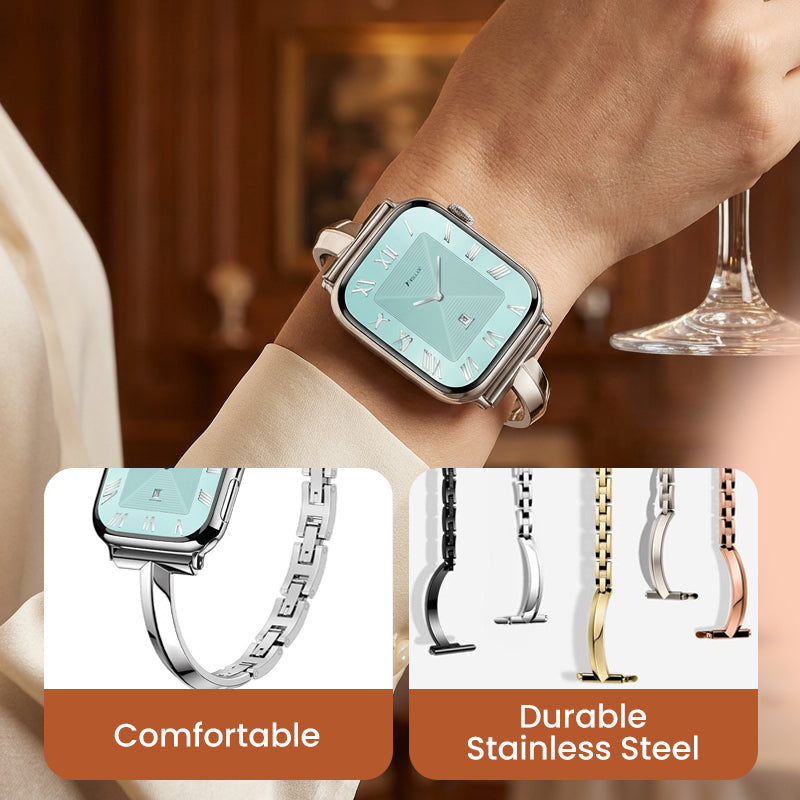 Edelstahl-Slim-Armband für Uhren