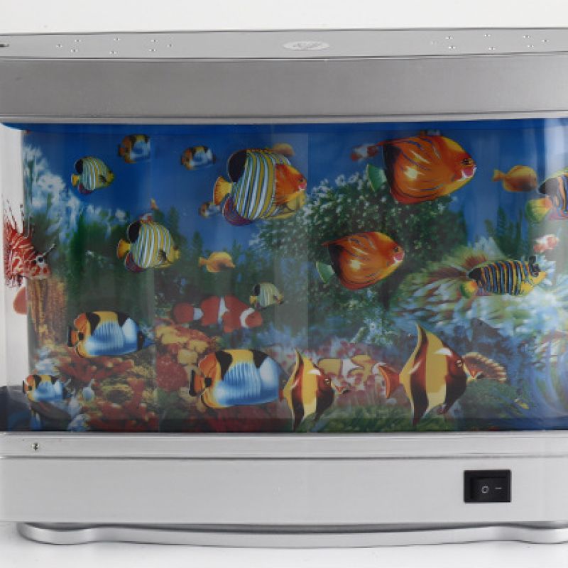 LED-Aquarium-Stimmungslicht mit realistischem Zierfisch-Design – Dekorative Tischlampe für Zuhause 🌊🐠