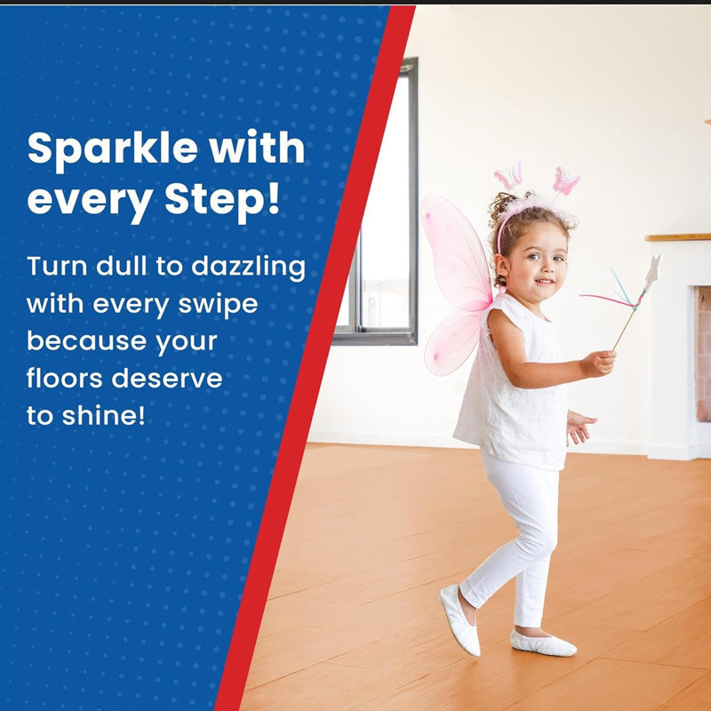 Bodenpflege-Politur – Repariert Kratzer und hinterlässt keine Schäden auf Holz- oder Fliesenböden 🧽✨