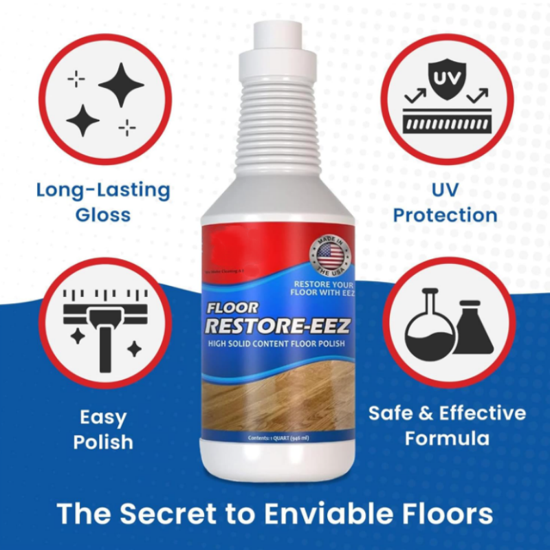 Bodenpflege-Politur – Repariert Kratzer und hinterlässt keine Schäden auf Holz- oder Fliesenböden 🧽✨