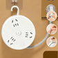 Runde Steckdosenleiste mit Kabelaufwicklung – Mit Schalter & USB-Ladeanschlüssen für Zuhause 🔌🏠