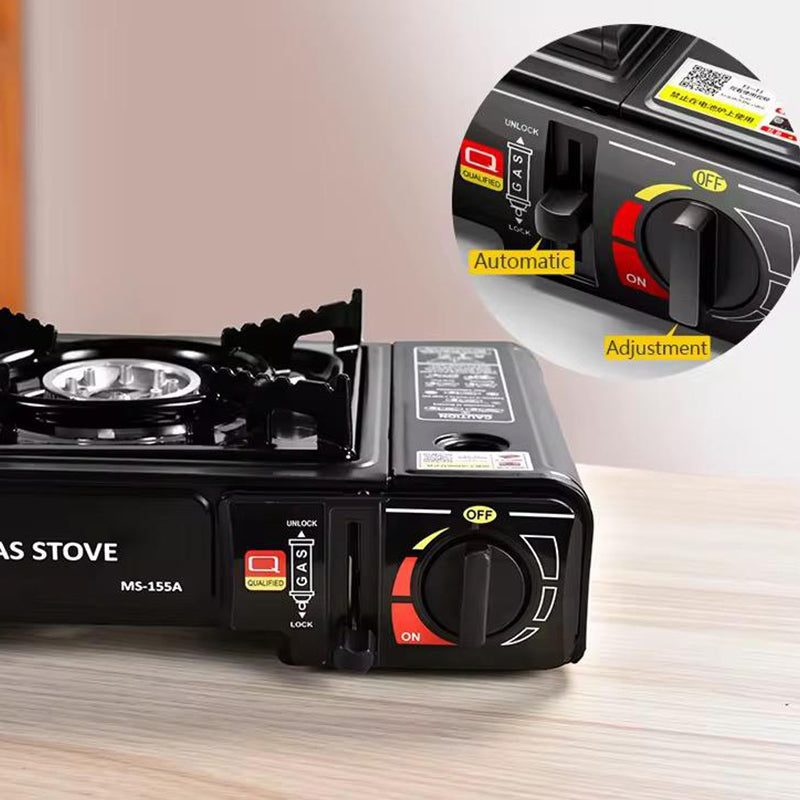 🔥 50% RABATT! 🏕️ Tragbarer Kocher für Butan & Flüssiggas – Dual-Fuel-Kompatibilität, 2900 W Leistung & Ultra-Tragbares Design für Camping ⛺