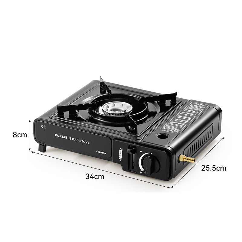 🔥 50% RABATT! 🏕️ Tragbarer Kocher für Butan & Flüssiggas – Dual-Fuel-Kompatibilität, 2900 W Leistung & Ultra-Tragbares Design für Camping ⛺
