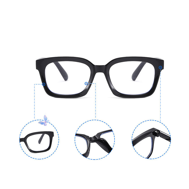 Modische Lesebrille – Quadratisch, Blaulichtschutz & klare Sicht für Arbeit & Freizeit 🕶️✨