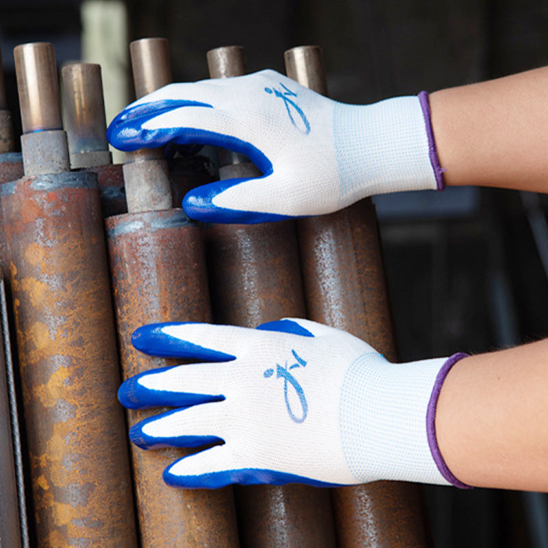 🤝 Verschleißfeste Latex-Arbeitshandschuhe