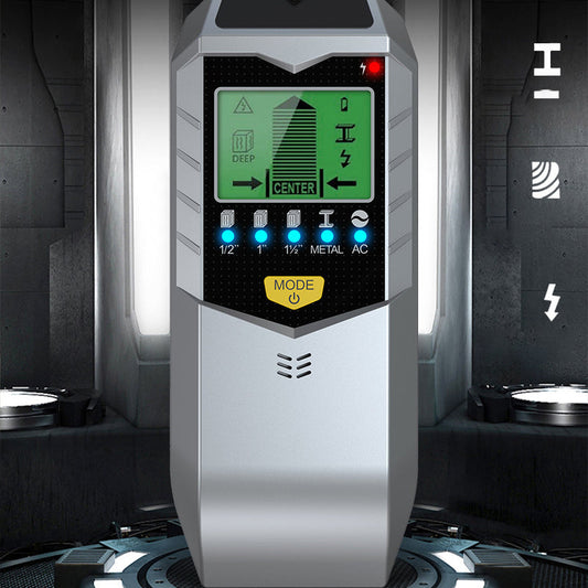 Handlicher Wand- & Metall-Detektor – Präzise Ortung von Metall, Strom & Leitungen 🏠🔍