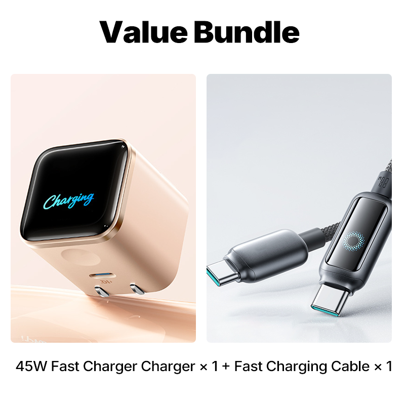 45W USB-C-Netzteil „SafeCharge Smart“ – kompatibel mit iPhone & iPhone Pro Max (Fast Charge) – sicher, intelligent & leistungsstark
