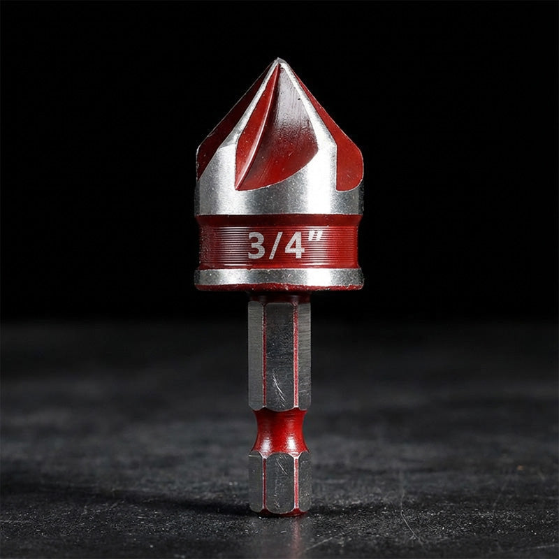 82° Senker mit 5 Schneiden – Zentrier-Senkbohrer-Set für Holzarbeiten 🪵🔩