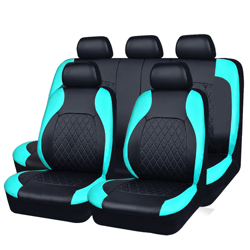 🔥HEISSER VERKAUF 50% RABATT🎁9-teiliges Autositzbezug-Set aus Leder mit universeller Passform