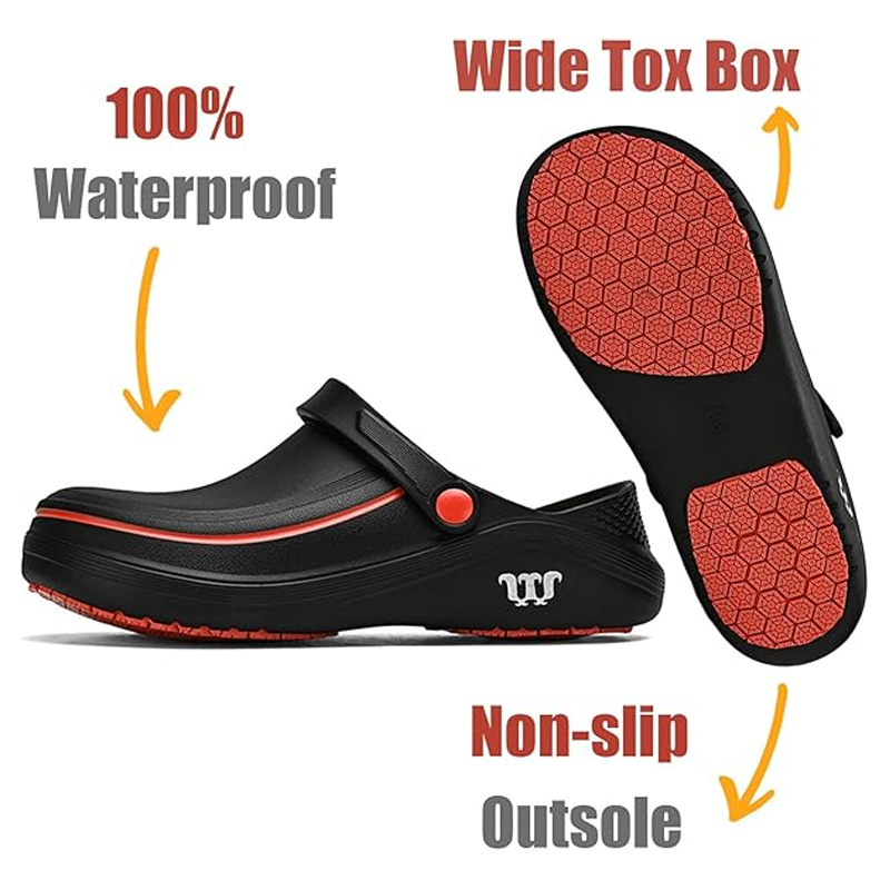 👟 Rutschfeste Küchen- & Arbeitsschuhe – wasser- & ölbeständig, atmungsaktiv & bequem, ideal für Köche, Ärzte & Pflegekräfte 🍳🏥