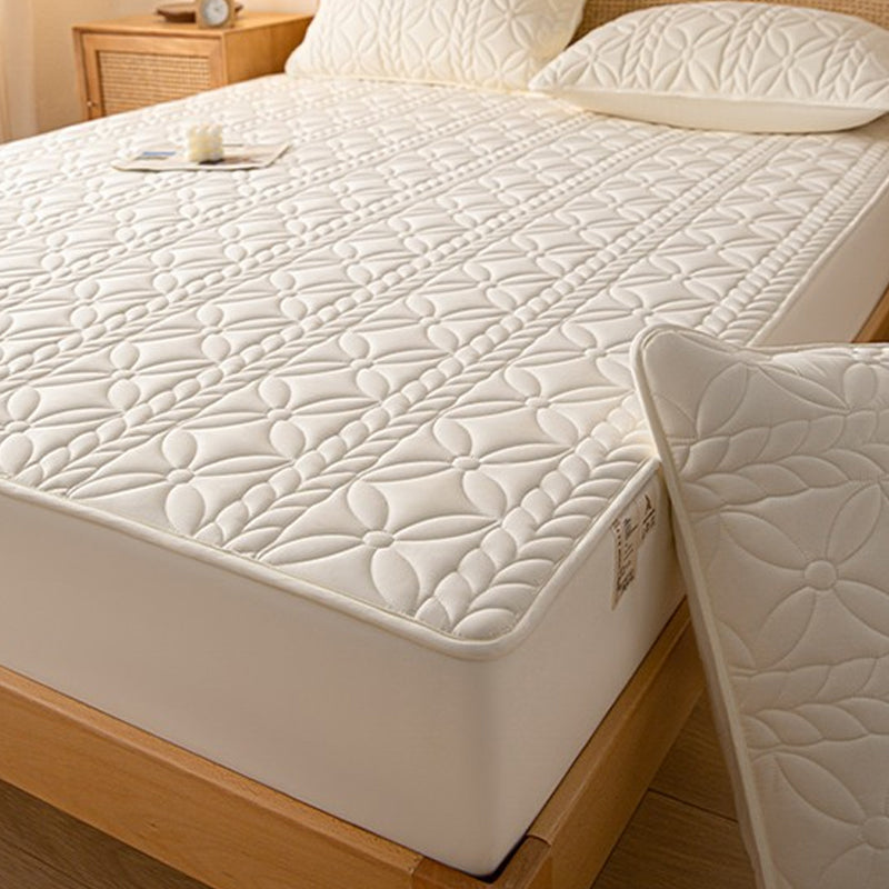 Wasserdichter Matratzenschoner aus Baumwolle – Gepolstert, atmungsaktiv & staubdicht 🛏️💧