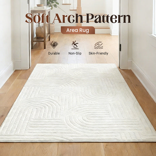 🛍️ 50 % Rabatt – Hochwertiger Kristallflor-Teppich – minimalistisches Linien-Design, weich wie Kaschmir, vielseitig für Flur, Wohnzimmer & Schlafzimmer 🏠