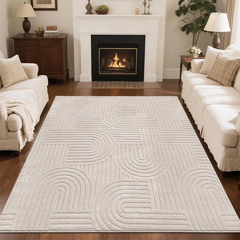 🛍️ 50 % Rabatt – Hochwertiger Kristallflor-Teppich – minimalistisches Linien-Design, weich wie Kaschmir, vielseitig für Flur, Wohnzimmer & Schlafzimmer 🏠