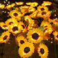 🌻✨ Lebensechte Blüten, IP65 wasserdicht & automatische Dämmerungssensor (8-12h Leuchtdauer)