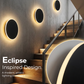 💡🏡 Runde LED Wandleuchte mit Sensor – Minimalistisches Design, Ideal für Schlafzimmer, Flur & Treppe