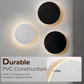 💡🏡 Runde LED Wandleuchte mit Sensor – Minimalistisches Design, Ideal für Schlafzimmer, Flur & Treppe