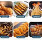 🔥 Nur für kurze Zeit 50 % Rabatt! 🍤 304 Edelstahl Tempura-Topf – Kompakter Frittiertopf mit Temperaturkontrolle und Filtersieb