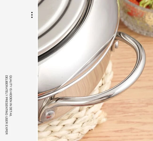 🔥 Nur für kurze Zeit 50 % Rabatt! 🍤 304 Edelstahl Tempura-Topf – Kompakter Frittiertopf mit Temperaturkontrolle und Filtersieb