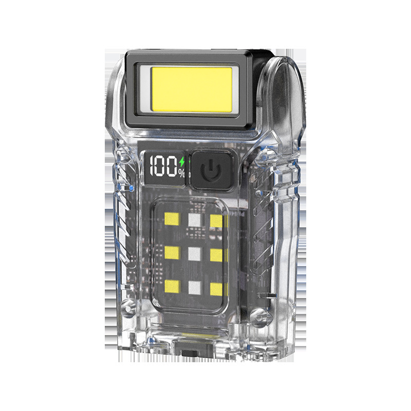 Mini LED Taschenlampe – Starke Leuchtkraft, Magnet & Seitenscheinwerfer für Outdoor & Notfälle 🔦