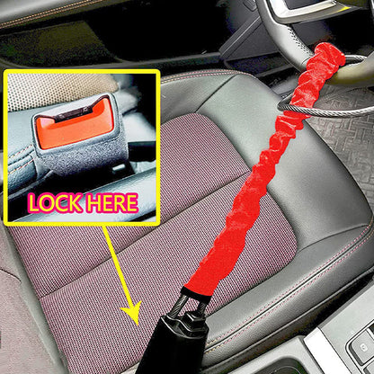 🚗 50% RABATT! 🔒 Lenkradschloss – Diebstahlsicherung, robust & einfach ✨