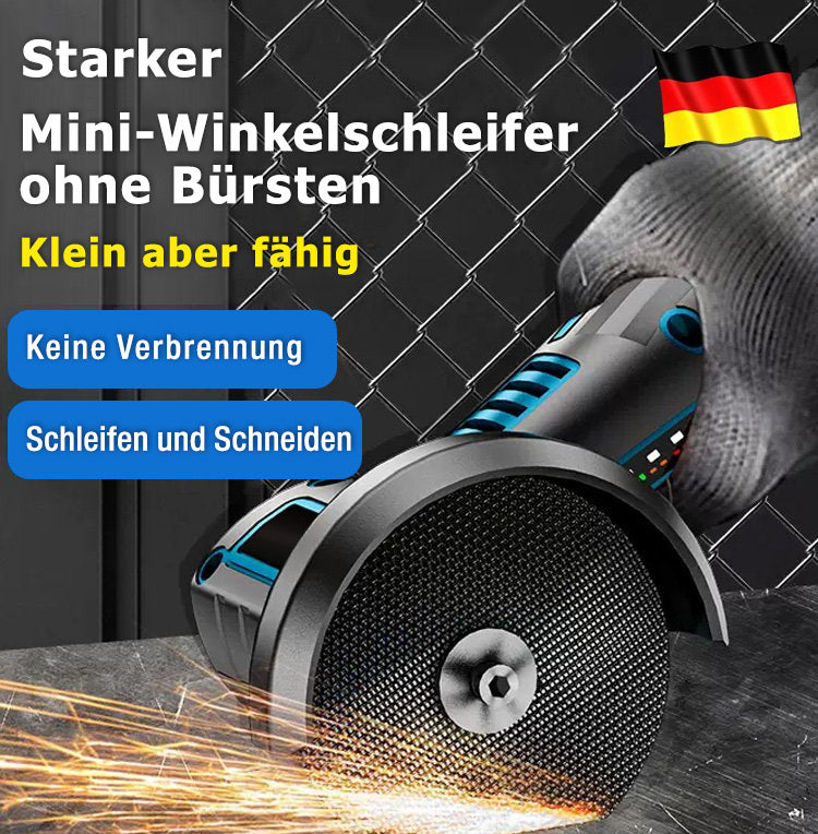 🔥 50 % Rabatt! 🔧 Mini-Winkelschleifer mit bürstenlosem Motor – Kompakter Akku-Schleifer für präzise Arbeiten, Schneiden & Schleifen