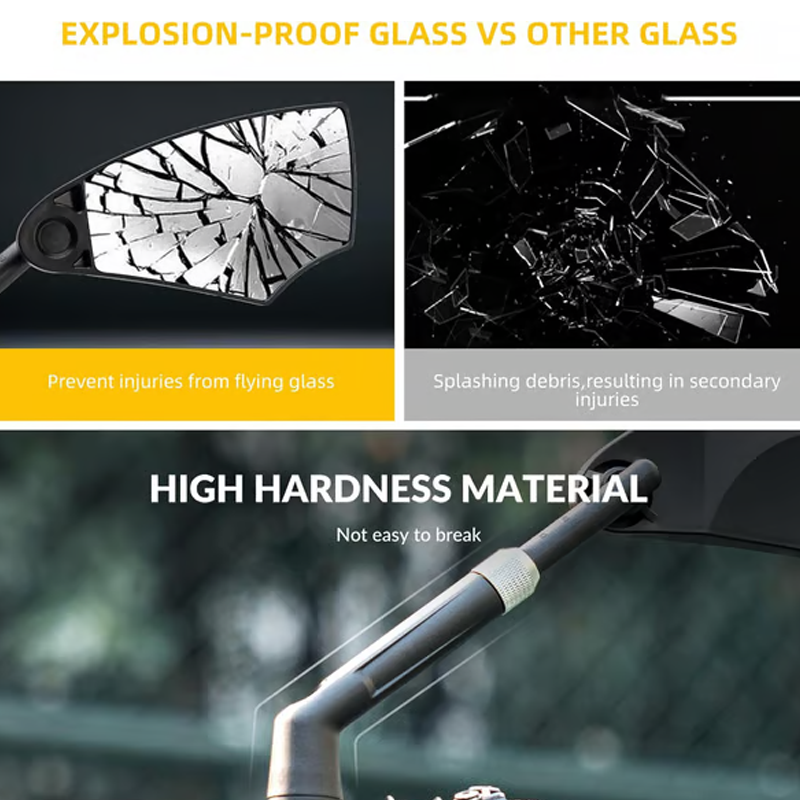 360° verstellbarer Fahrrad-Rückspiegel für den Lenker