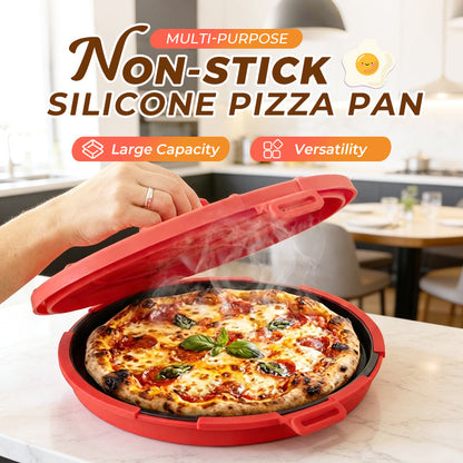 🍕 Große Mikrowellen-Pizzaform mit Grillfunktion – Für Pizza, Sandwich, Toast & Fleisch