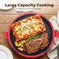 🍕 Große Mikrowellen-Pizzaform mit Grillfunktion – Für Pizza, Sandwich, Toast & Fleisch