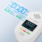 🔔 4-in-1 Gas- & CO-Melder mit LCD-Display – Temperatur- & Luftfeuchtigkeitsanzeige