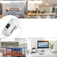 🔔 4-in-1 Gas- & CO-Melder mit LCD-Display – Temperatur- & Luftfeuchtigkeitsanzeige
