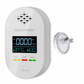 🔔 4-in-1 Gas- & CO-Melder mit LCD-Display – Temperatur- & Luftfeuchtigkeitsanzeige