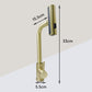🚰✨ Edelstahl Spülbecken mit Einhebelmischer – Gebürstetes Gold, 3-Funktions Ausziehbar, Heiß & Kalt, Rotierend