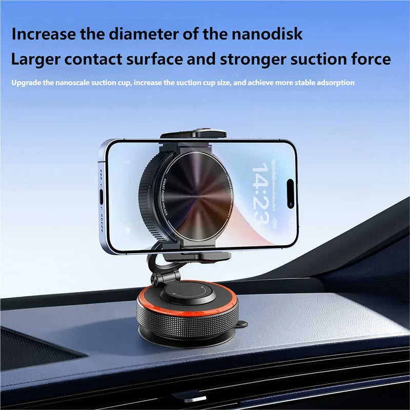 Magnetische Handyhalterung – Drehbar, Klappbar mit Saugnapf für Auto & Tisch📱🚗