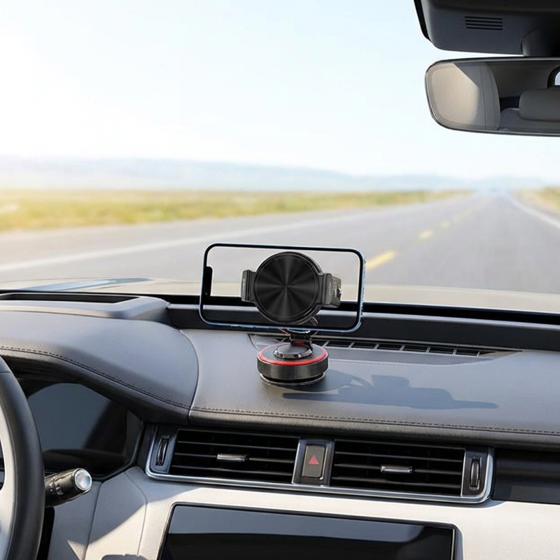 Magnetische Handyhalterung – Drehbar, Klappbar mit Saugnapf für Auto & Tisch📱🚗