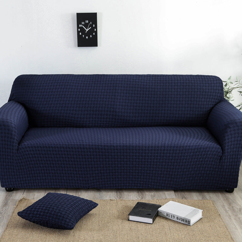 🛋️ Stretch-Sofa-Bezug mit Jacquard-Muster – Rundum-Passform für Couch & Sessel – Elastischer Möbel-Schoner in Übergröße – Waschbarer Polsterbezug