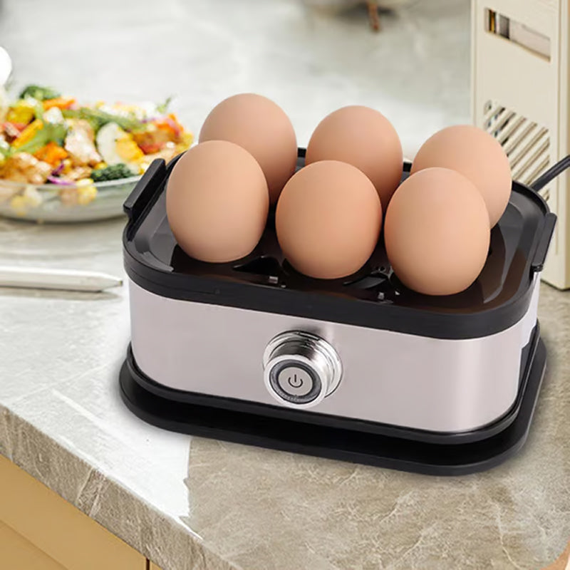 🥚 50% Rabatt! Edelstahl Eierkocher – mini, tragbar & multifunktional für schnelles Frühstück