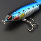🎣💦 Oberflächenköder mit Propeller – Wobbler/Popper, Schwimmend, Ideal für Raubfischangeln