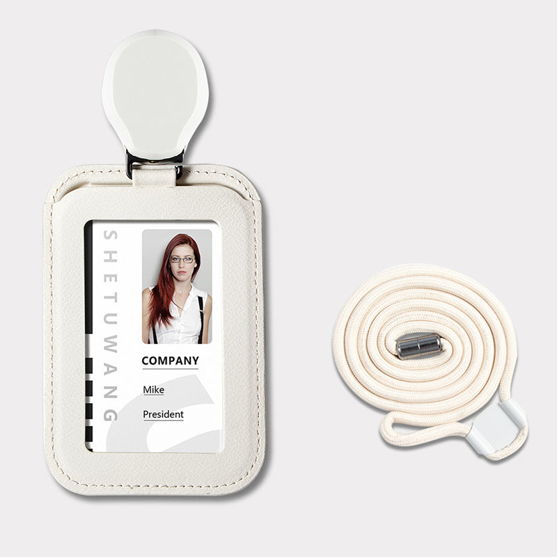 Ausziehbarer Ausweishalter mit Band