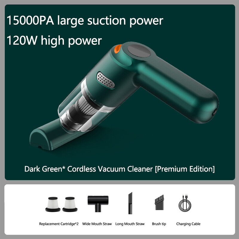 ⚡ 50% Rabatt! 🚗💨Kabelloser Handstaubsauger – 10000 Pa & 30 Min. Laufzeit, waschbarer HEPA-Filter