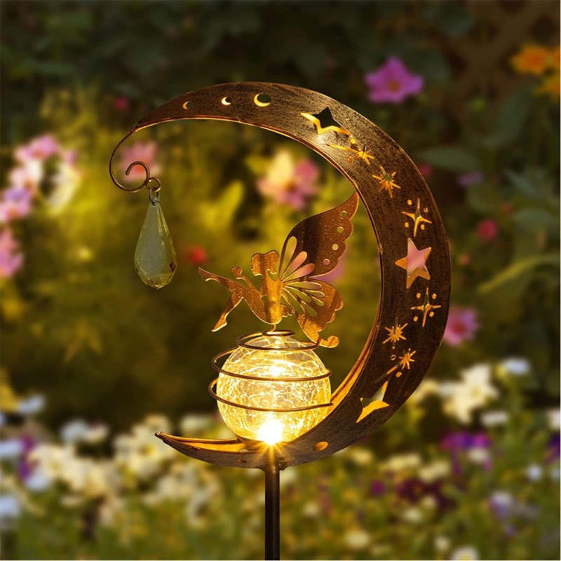 Solar Gartenstecker „Blumenfee“ – LED Gartenleuchte für Rasen, Garten & Terrasse🧚‍♀️🌸
