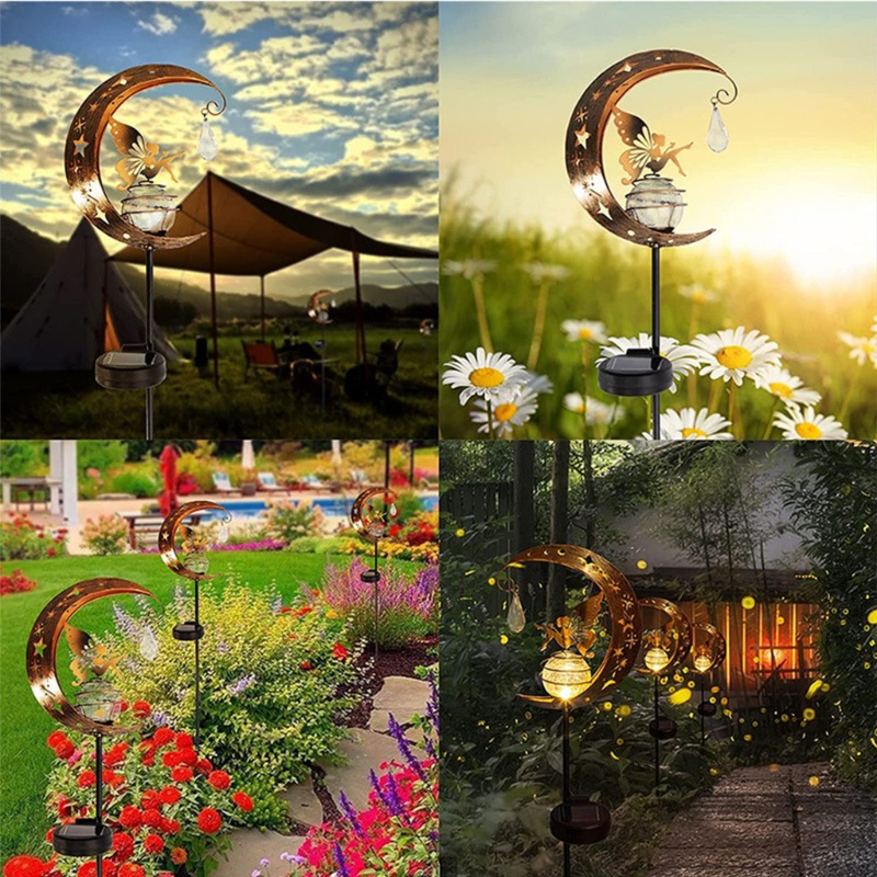 Solar Gartenstecker „Blumenfee“ – LED Gartenleuchte für Rasen, Garten & Terrasse🧚‍♀️🌸