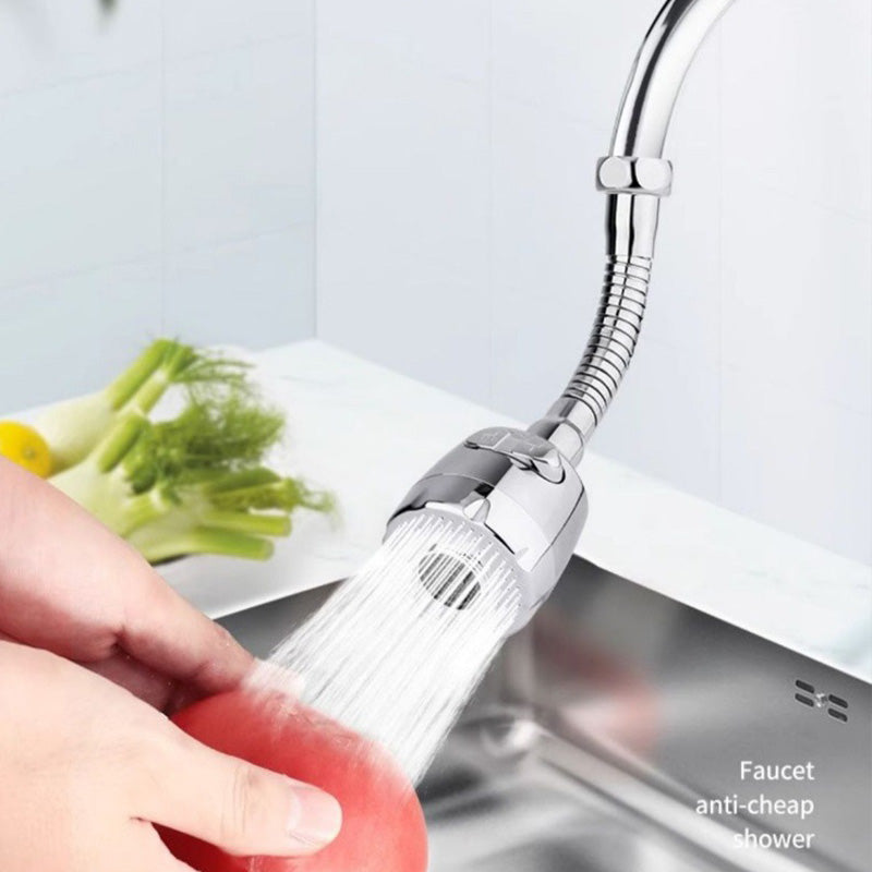 🚿 KAUFE 3, ERHALTE 1 GRATIS! 💧 Küchenarmatur mit 360°-Druckbrause – Flexibles Spülen, hochwertiges Chrom & einfache Reinigung – Perfekte Wasserabdeckung für jede Spüle ✨